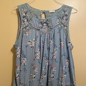 Maurices Floral Tank Top